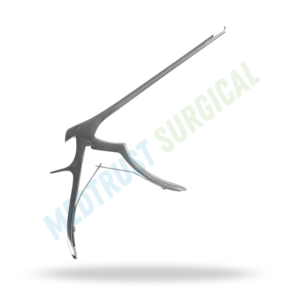 เครื่องมือผ่าตัดกระดูกสันหลังแบบบางพิเศษ Kerrison Rongeur ขนาด 7 นิ้ว 175 มม. สำหรับการตัดกระดูกและการผ่าตัดลามิเนคเตมี - Product Image 3