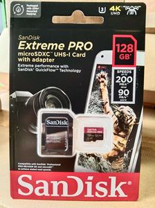 100% Original SanDisk Extreme Pro 200 MB/s SDSQXCD de 128GB con adaptador tarjeta de memoria SD Micro SD - Product Image 2