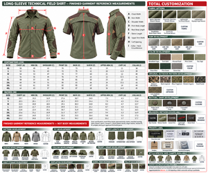 Hunting <b>Shirts</b> & Technical <b>Shirts</b> | <b>Camouflage</b> - Olive Green - Six Colors | Hunting Apparel Manufacturer Supplier | - Product Image 6