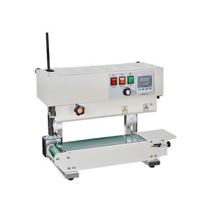 Macchina Sigillatrice a Nastro Continuo per PP, Larghezza Sigillatura 0,24-0,47 Pollici, Controllo Digitale della Temperatura, 110V, Sigillatrice a Nastro Verticale - Product Image 6