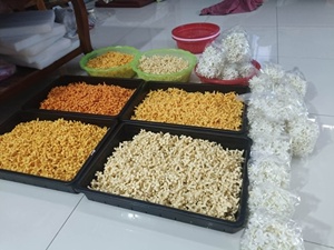 ลูกปัดดินปั้นลายดอกไม้ฮาวายทำมือ ขนาด 22 มม. สำหรับทำเครื่องประดับ ต่างหู และงานฝีมือ - Product Image 4