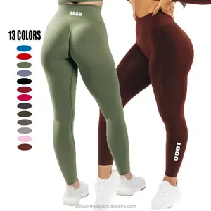 Best Selling 2024 Woman Yoga Clothing Scrunch Butt Leggings High Waist Fitness Yoga Pants High Quality Seamless Leggings