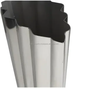 Jarrón de Flores Digital de Diseño Premium para Vestíbulo de Hotel, Proyectos de Decoración de Interiores, Cromado de Lujo, Zahid Exports - Product Image 4