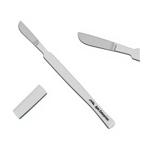 Bisturí de disección de 6 pulgadas con hoja fija y mango plano, instrumento quirúrgico médico de precisión, acero inoxidable reutilizable para anatomía. - Product Image 1