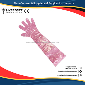 Ensemble complet de 111 pièces réutilisables et durables en acier inoxydable allemand pour insémination artificielle, comprenant pistolets d'IA, gants, gaine, ciseaux et pinces - Product Image 5