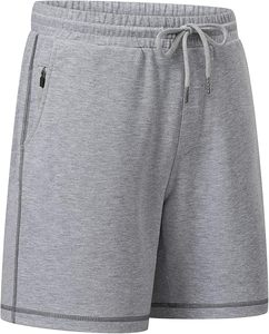 Pantalones Cortos Bermuda Transpirables para Hombre, Diseño Sólido, Tela de Lana, Cierre con Cordón, Estilo Casual - Product Image 4