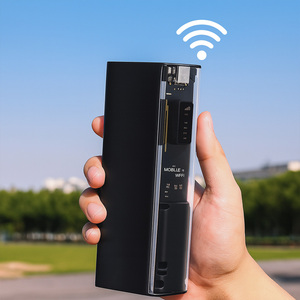 Bộ định tuyến 4G với <span class=keywords><strong>modem</strong></span> <span class=keywords><strong>SIM</strong></span>, bộ định tuyến di động 4G LTE, Wifi 4G, <span class=keywords><strong>modem</strong></span> 4G LTE, pin 8000mAh, cổng USB Type-C, băng tần kép 2.4G 5.8G DNXT M27 - Product Image 1