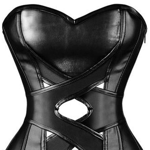 Corsets Décontractés pour Femmes de Haute Qualité – Couleurs Personnalisables, Cuir Uni Respirant, Compression Standard Élevée, Effet Amincissant - Product Image 3
