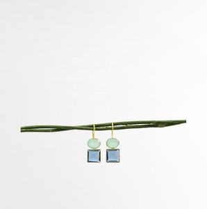 ต่างหูหยดน้ำเงินสเตอร์ลิง925สำหรับผู้หญิงเครื่องประดับเพชรไข่มุกอัญมณีที่ไม่เหมือนใครสำหรับงานแต่งงานของขวัญโอกาสอื่นๆ - Product Image 6