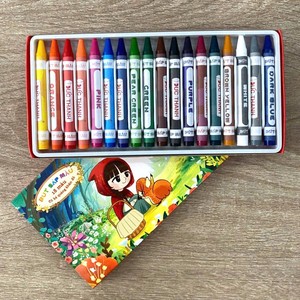 Wholesale Customized Logo 12 Colors Wax Crayons Set Bulk Crayons for Kids - Product Image 2