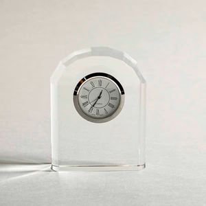 Modern Custom Logo Engrave Electronic Mechanical Clear Needle Display Hourly Chiming Desk <b>Table</b> Decoration <b>Clock</b> - Product Image 4