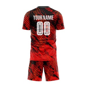 Vêtements de sport, maillot de football personnalisé pas cher à vendre à bas prix, 100% polyester, nouveau modèle, dernières conceptions, uniformes de football - Product Image 6