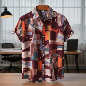 2026 Wholesale Men Casual <b>Shirts</b> 100 Cotton Summer Breathable Plain Dyed Knitted Fashion <b>Shirts</b> Birlag Sports - Product Image 3