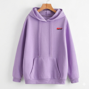 Sudadera con Capucha Personalizada 100% Algodón para Mujer, Ropa Casual para Exteriores, Estilo Urbano, Hombros Caídos, Transpirable, Ecológica, Tejida - Product Image 1