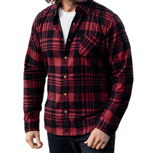 Wholesale Latest Design Oem <b>Mens</b> Polyester Cotton <b>Flannel</b> <b>Shirts</b> Customized - Product Image 2
