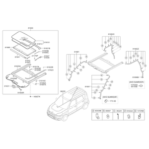 Repuestos y Accesorios para Autos y Camiones Soul New Other 816102K000 - Product Image 2