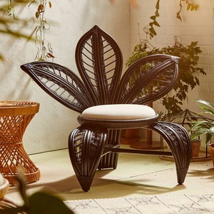 Webbing cane chairs minimalist <b>armchairs</b> living room furniture top-pick rattan <b>dining</b> chair - Product Image 5