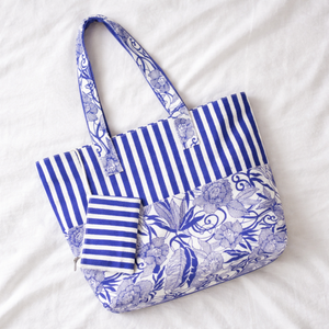 กระเป๋าโท้ทผ้ากระสอบลายพิมพ์เต็มใบ ดีไซน์ใหม่ล่าสุด สำหรับช้อปปิ้งหรือไปเที่ยวทะเล พร้อมลวดลายพิเศษจาก R.D Bag House - Product Image 6