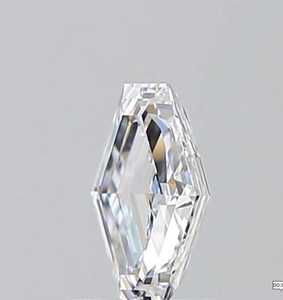 Diamante Suelto de Corte Hexagonal Cultivado en Laboratorio, Color E, Certificado IGI, VVS, Marca Diam, Origen Gujarat, para Joyería - Product Image 3