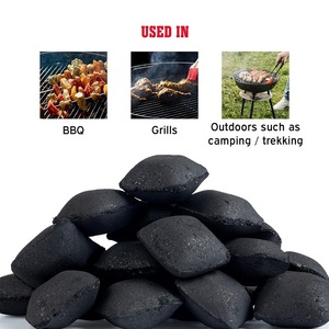 Charbon noir de coque de noix de coco indienne, charbon actif naturel, matière première, 70-75% de carbone fixe, combustible pour chicha, export en vrac - Product Image 4