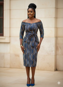 Tissu en coton véritable africain de luxe 2026, très demandé, avec imprimé Cihigavy authentique et motifs géométriques - Product Image 6