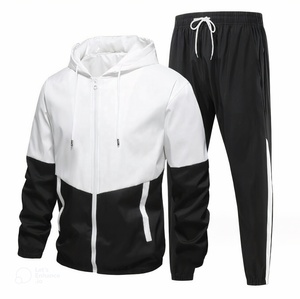 2024 High Quality <b>Men</b> Autumn <b>Jacket</b> Set Sport <b>Slim</b> Stretch High Quality Custom Logo Casual <b>Jacket</b> Tracksuits for <b>Men</b> - Product Image 2