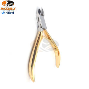 Coupe-ongles professionnels pour bébés, pinces coupantes latérales en acier inoxydable, droites et courbées, pour cuticules et jolies manucures - Product Image 6