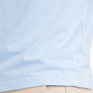 T-shirt pour homme à col en V uni, manches courtes, coton, coupe ajustée, couleur unie, confortable, respirant, de qualité supérieure - Product Image 4