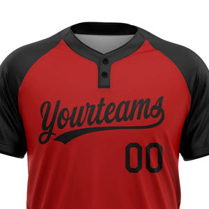 Maillots de baseball et de softball personnalisables à boutons pour adultes – Design unique, respirants, anti-UV, manches courtes – Fabrication usine - Product Image 3