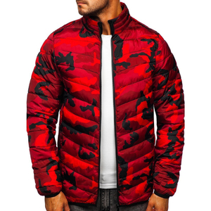 <b>Men's</b> <b>Long</b> Winter Puffer <b>Jacket</b> Solid Black Zipper Closure Waterproof Quick Dry Windproof Casual Style Thick Polyester Wadding - Product Image 5