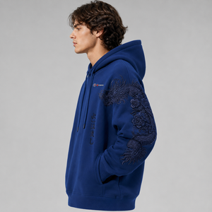 Sudadera con capucha extragrande para hombre de alta calidad, corte holgado y relajado para un estilo moderno, uso diario y actividades al aire libre. - Product Image 3