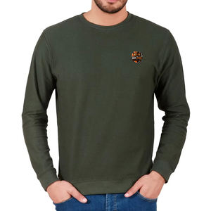 Sudadera Casual para Hombre, Estilo BRAVE, 100% Algodón, Sólida, Ecológica, Antiarrugas, OEM, Personalizable, Corte Regular, Estilo Urbano - Product Image 1