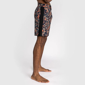 Shorts de combat MMA pour hommes, orange camouflage, séchage rapide, imprimé numérique, spandex, shorts d'arts martiaux - Product Image 6