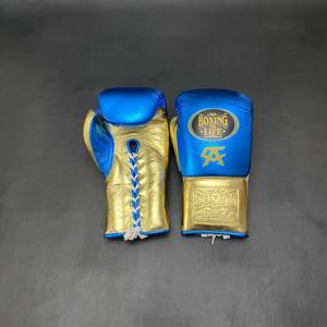 ชุดนักมวยแบบปรับแต่งได้ No Boxing No Life น้ำหนักเบา ระบายอากาศได้ดี ซับเหงื่อ พร้อมที่จับมือหนา บุนวมอย่างดี ถุงมือชกมวยแบบผูกเชือก คุณภาพสูง - Product Image 3