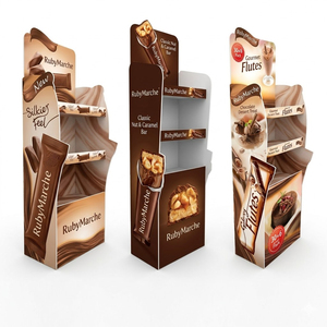 Custom PVC Floor Standing Display Rack Promotional Retail <b>Stand</b> For Consumer Products And Brand Marketing - Product Image 1