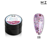 Ensemble de vernis à ongles en gel Starfall Sugar de 18 couleurs, vernis à ongles à paillettes UV/LED, vernis à ongles artistique, étiquette privée personnalisée disponible