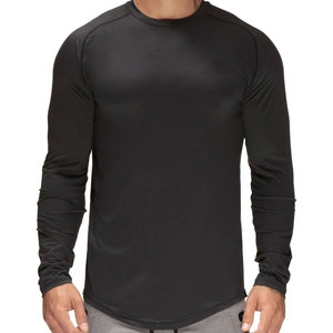 T-shirts à manches longues 100% coton, chemises décontractées de haute qualité pour hommes, logo personnalisé, chemises pour hommes, vêtements de rue, t-shirt en vente - Product Image 1