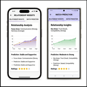 Aplicación de Astrología Royalcraft – Compatibilidad Zodiacal, Compatibilidad Kundli, Compatibilidad Romántica e Información sobre Relaciones para IOS/Android y MAC - Product Image 3
