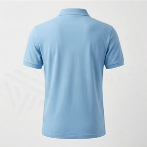 เสื้อโปโลผู้ชายผ้าโพลีเอสเตอร์แบบเรียบ พิมพ์ลายกีฬา แห้งเร็ว ระบายเหงื่อได้ดี เหมาะสำหรับกอล์ฟ  รับสั่งทำสีตามต้องการ - Product Image 2
