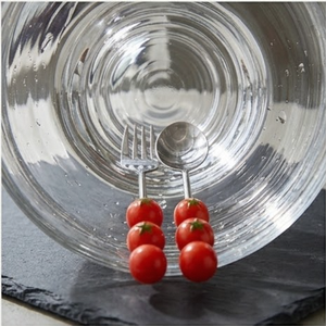 Cuchara para servir tomate - Juego de cubiertos de lujo dorados, cucharas pequeñas para helado, juego de cubiertos para postre para restaurante y cafetería. - Product Image 6