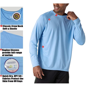 Nueva Camiseta Deportiva para Hombre, Cuello Redondo, Color Sólido, Manga Corta, Corte Regular, Transpirable, Secado Rápido, 100% Algodón Canvas 220g - Product Image 4