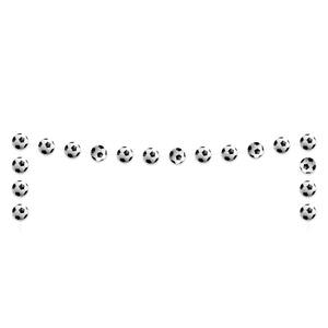 Soccer Party Bunting Banner Football Themed Party Decoration Kit Soccer Ball Garland Triangle Flag Banner - Product Image 3