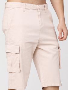 Pantalones cortos Cargo ecológicos para hombre, pantalones cortos informales sostenibles de algodón orgánico con bolsillos hasta la rodilla, pantalones cortos Cargo - Product Image 5