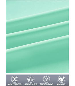 T-shirt Homme Uni Col V Manches Courtes Coupe Classique 2025/2026 en Coton Respirant Séchage Rapide pour Tenue Décontractée - Product Image 5