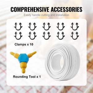 Tubería de Plomería para Calefacción por Suelo Radiante PEX-AL-PEX de 328 pies, Diámetro de 5/8'', Compuesto de Aluminio y Plástico, Espesor Interior de Aluminio de 0.08'' - Product Image 5