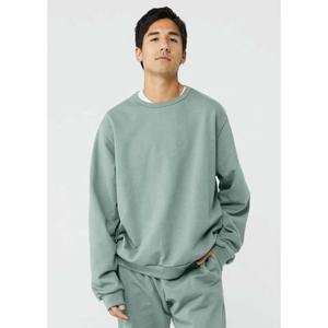 Sweat-shirt unisexe à coupe classique en molleton épais 100 % coton imprimé, col rond, respirant, avec logo personnalisé OEM, pour hommes - Product Image 1