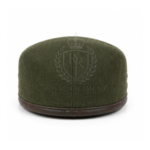 Premium <b>Beret</b> Hats Custom Women's <b>Beret</b> Hats With Fine Stitching And Durable Wool Blend Fabric - Product Image 2