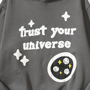 Sweats à capuche respirants pour hommes avec impression en relief, entièrement personnalisables, nouvelle mode, très demandés, qualité supérieure, prix abordable. - Product Image 3