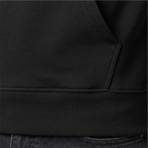 เสื้อฮู้ดผู้ชายสีดำสั่งทำพิเศษ ผ้าฝ้าย 100% เฟรนช์เทอร์รี่ มีกระเป๋าหน้า ทรงโอเวอร์ไซส์ สวมใส่สบายๆ สำหรับฤดูใบไม้ร่วง น้ำหนัก 300 กรัม เป็นมิตรต่อสิ่งแวดล้อม - Product Image 6