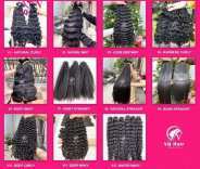 วิกผมมนุษย์ผมหยิกเวียดนามสีธรรมชาติ8-32นิ้วต่อผมฐานวิกผม - Product Image 5